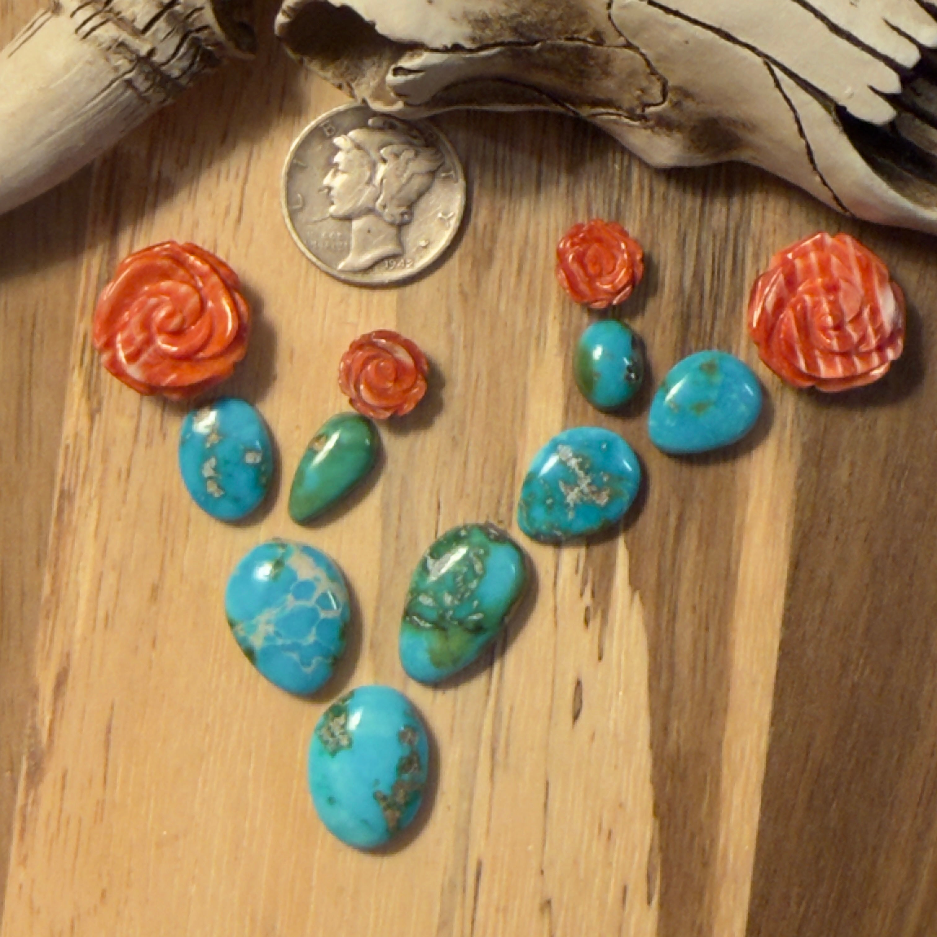 Sonoran Gold with Red Spiny Oyster Cactus