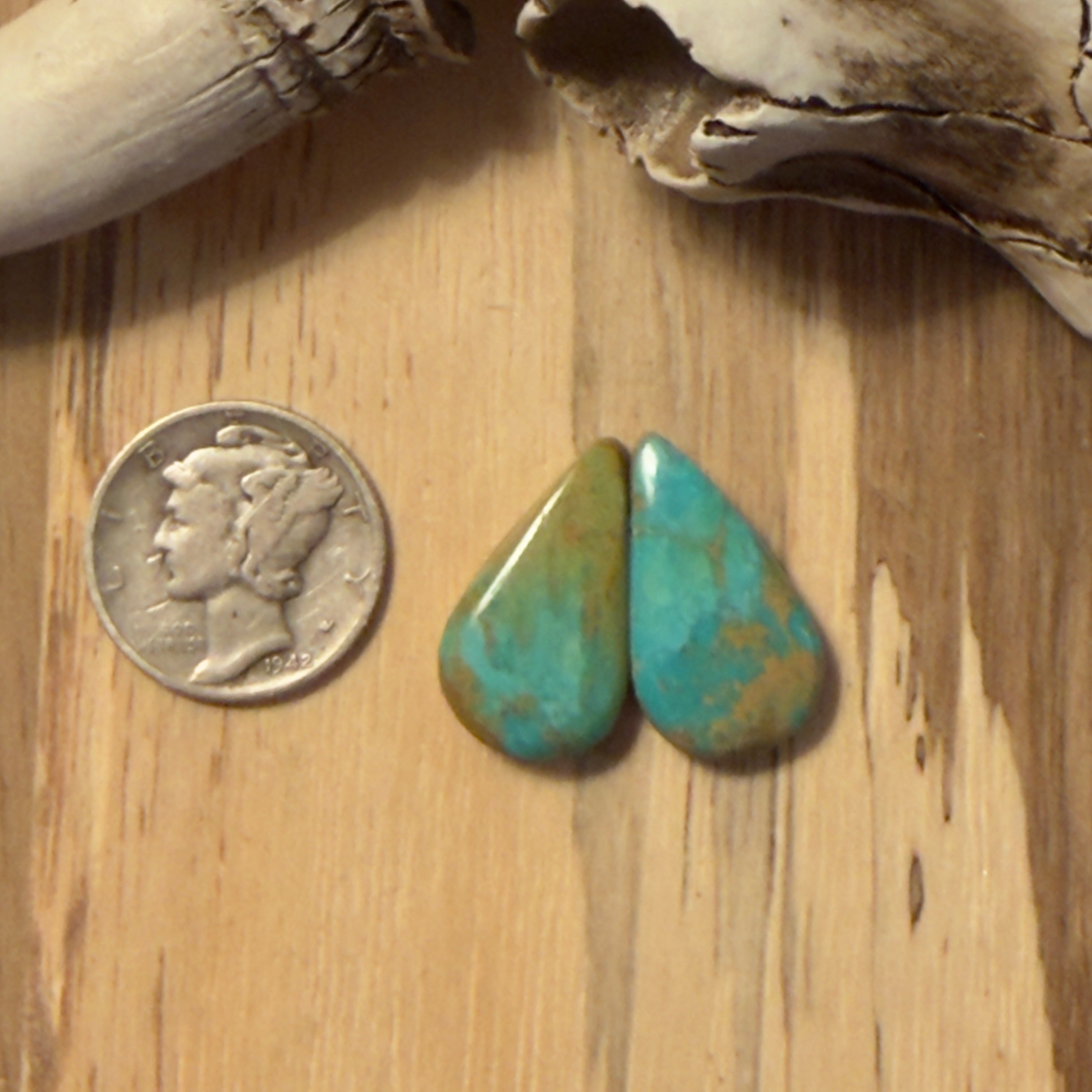 Royston Turquoise Matching Pair