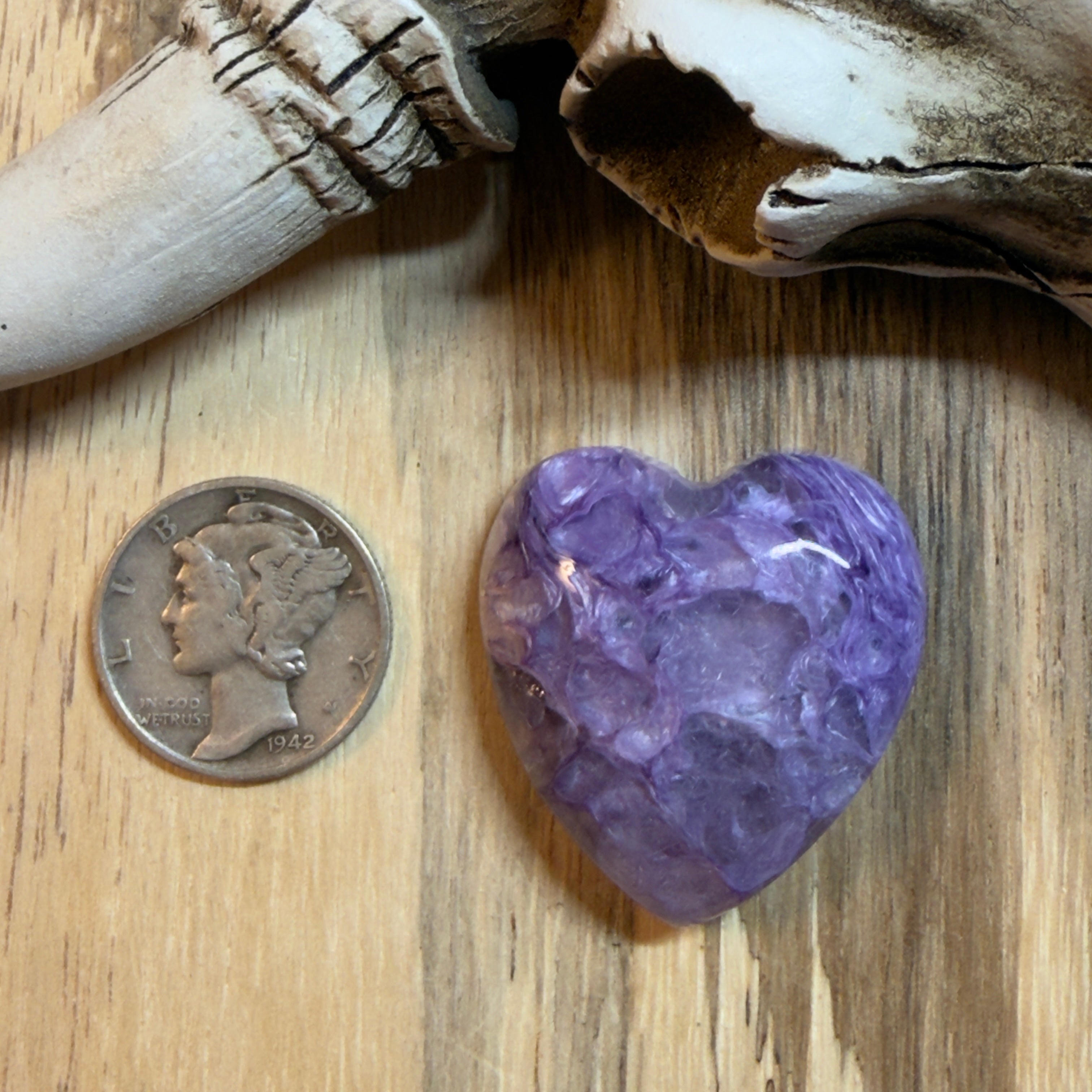 Amethyst Heart